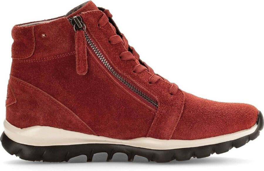 Gabor rollingsoft sensitive 36.868.38 dames rollende wandelsneaker rood - Foto 1