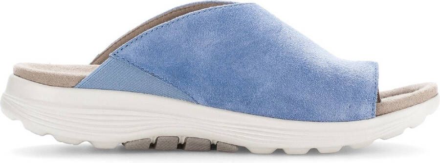 Gabor rollingsoft sensitive 46.812.26 dames slipper blauw