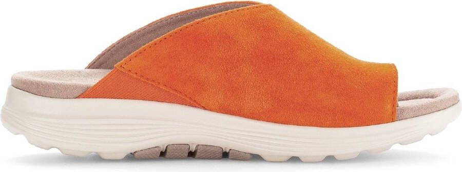 Gabor rollingsoft sensitive 46.812.32 dames slipper oranje