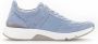 Gabor rollingsoft sensitive 46.897.26 dames rollende wandelsneaker blauw - Thumbnail 1