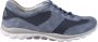 Gabor rollingsoft sensitive 46.966.26 dames rollende wandelsneaker blauw - Thumbnail 1