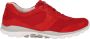 Gabor rollingsoft sensitive 66.966.68 dames rollende wandelsneaker rood - Thumbnail 1