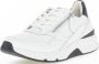 Gabor rollingsoft sensitive 76.898.50 dames wandelsneaker wit - Thumbnail 1