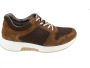 Gabor rollingsoft sensitive 76.946.42 dames rollende wandelsneaker bruin - Thumbnail 1