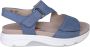 Gabor rollingsoft sensitive 86.885.26 dames rollende wandelsandaal blauw - Thumbnail 1