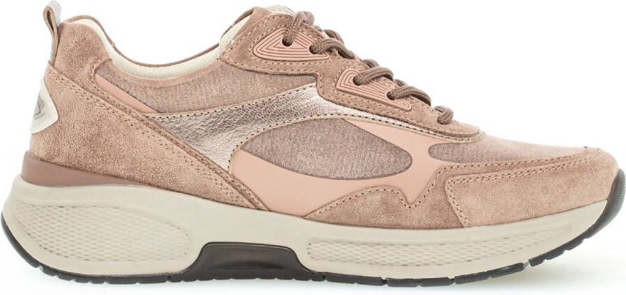 Gabor rollingsoft sensitive 96.835.35 dames rollende wandelsneaker roze