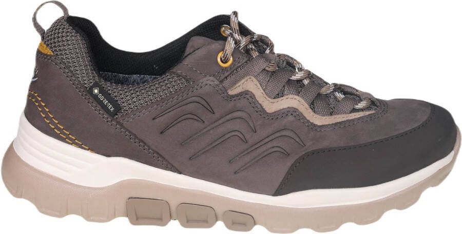 Gabor rollingsoft sensitive 96.927.45 dames rollende wandelsneaker bruin