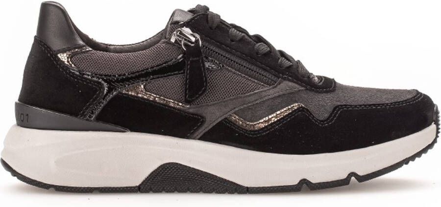 Gabor Rollingsoft Sneaker 36.896.39 Grijs Zwart