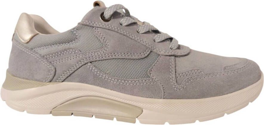 Gabor Rollingsoft Sneaker 66.925.36 Lagune Zilver Lichtblauw