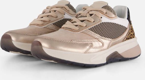 Gabor Rollingsoft Sneakers beige Textiel Dames