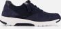 Gabor Rollingsoft Sneakers blauw Nubuck Dames - Thumbnail 1