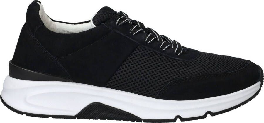 Gabor Rollingsoft Sneakers zwart Imitatieleer Dames