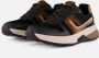 GABOR Lage Sneakers Dames 845.1 Maat: 38 Materiaal: Leer Kleur: Zwart - Thumbnail 1