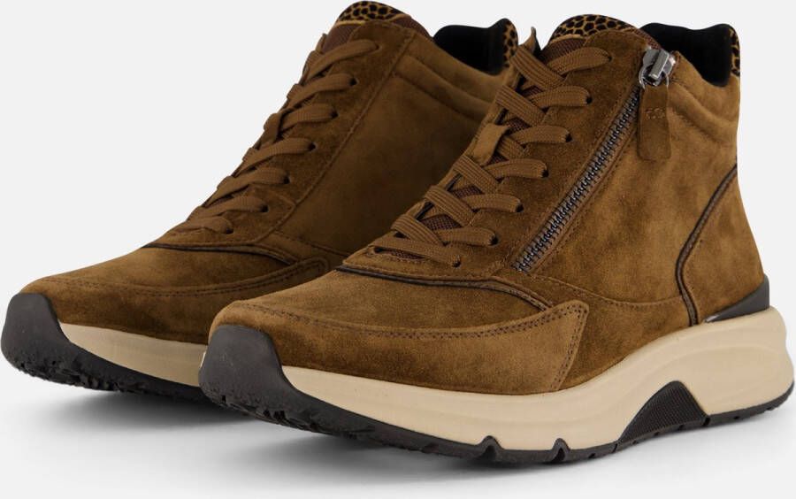 Gabor Rollingsoft Veterschoenen Hoog cognac - Foto 1