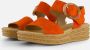 Gabor Dames Sandalen 44.550.13 Oranje - Thumbnail 2