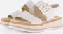 Gabor Witte Leren Sandalen White Dames - Thumbnail 1