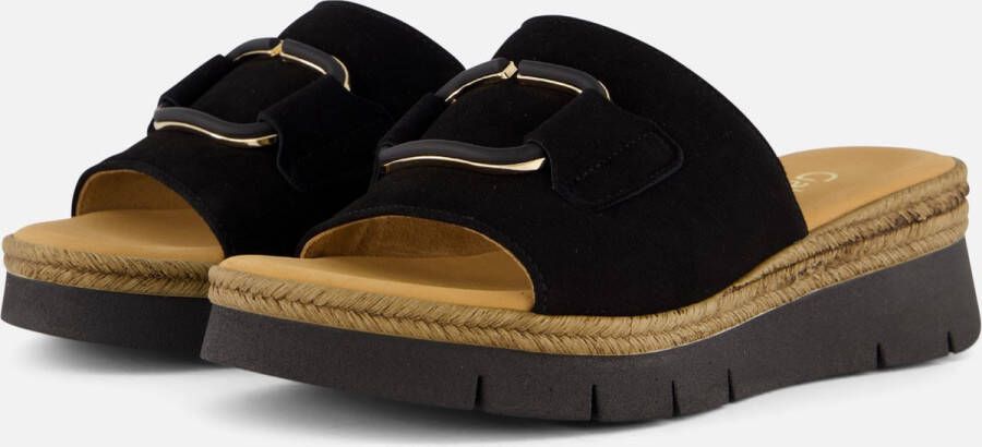 Gabor Dames Slippers 42.892.47 Zwart