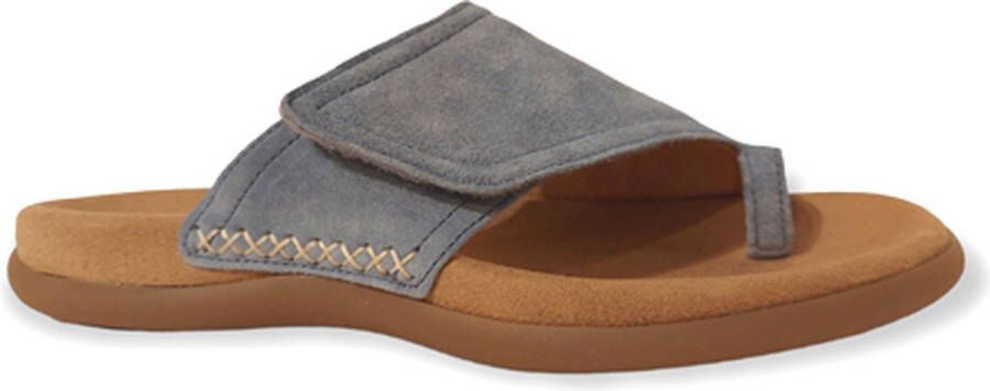 Gabor Slippers 23.708.16 Dreamvelour Cloud Blauw