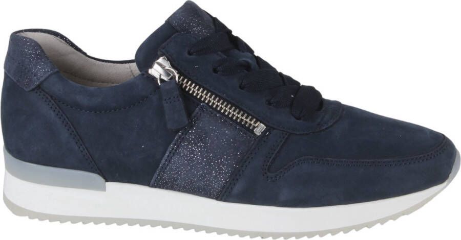 Gabor Sneaker 43.420.36 Blauw Nubuck