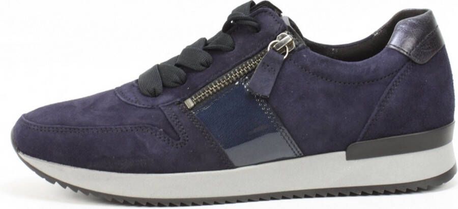 Gabor Sneaker 53.420.36 Blauw Nubuck