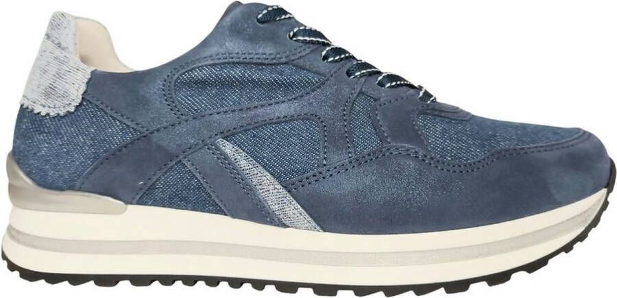 Gabor Sneaker 66.525.16 Blauw Wit Wijdte H