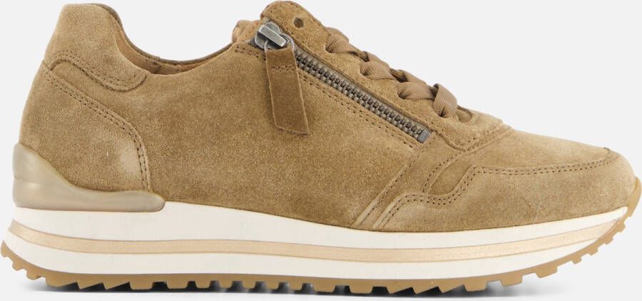 Gabor Sneakers bruin Suede Dames