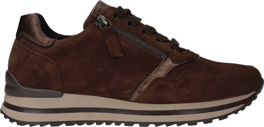 Gabor Sneakers Dames Bruin