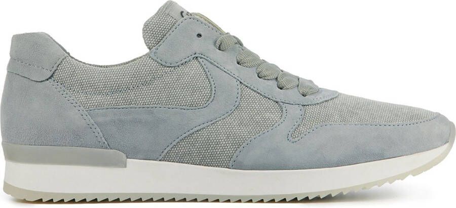 Gabor Sneakers Dames Lage sneakers Damesschoenen Canvas 83.421.18 Jeans blauw