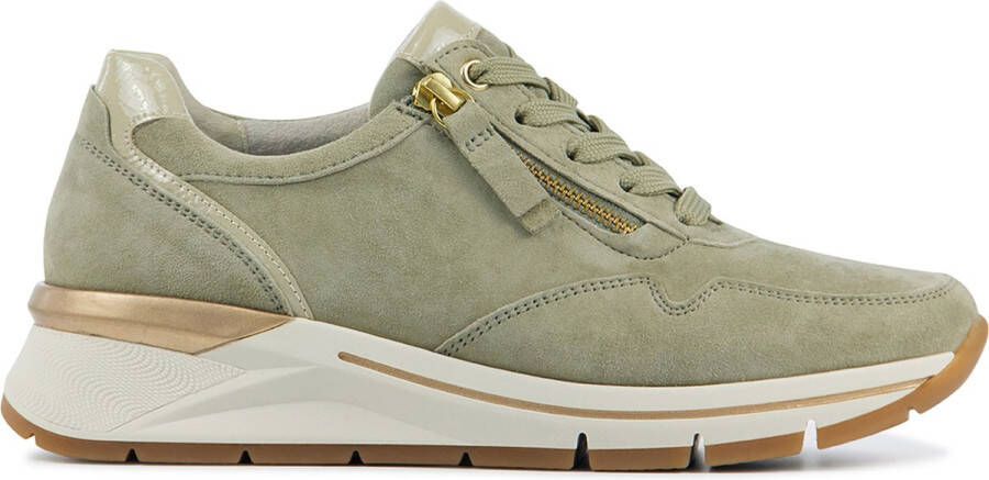 Reageer Buitenlander Voorkomen Gabor Sneakers Dames Lage sneakers Damesschoenen Suède 86.587 Groen -  Schoenen.nl