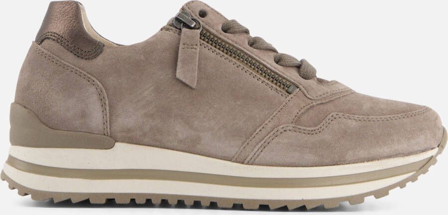 Gabor 36.528.33 sneaker lever taupe 37.5