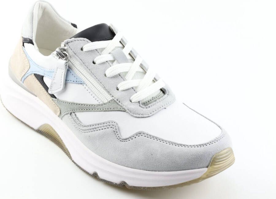 Gabor Comfortabele Rollingsoft Sneaker voor dames Gray Dames