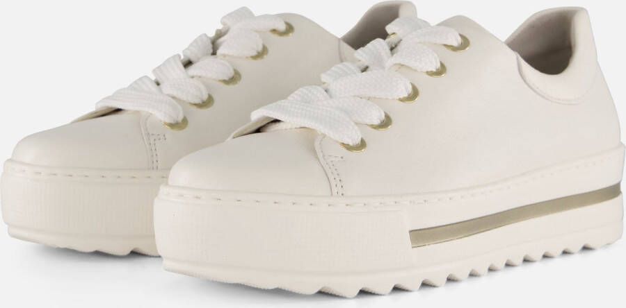 Gabor Sneakers wit Leer Dames