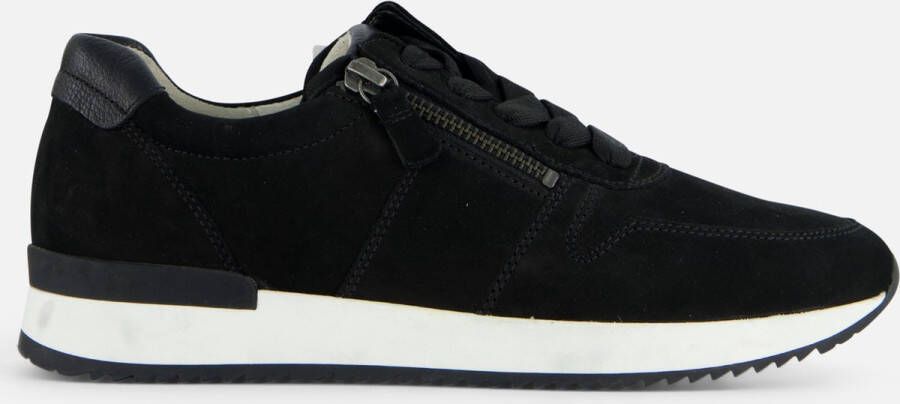 Gabor Sneakers zwart Nubuck Dames