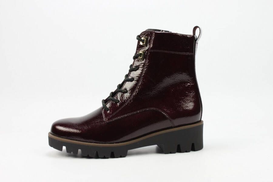 Gabor Veterboot 52.055.88 Burgund Bordeaux Lak Wijdte H