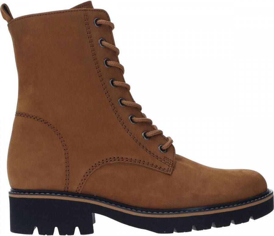 Gabor Veterboot Dames Bruin Cognac