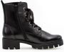 Gabor Veterboot Dames 91711 Zwart - Thumbnail 1