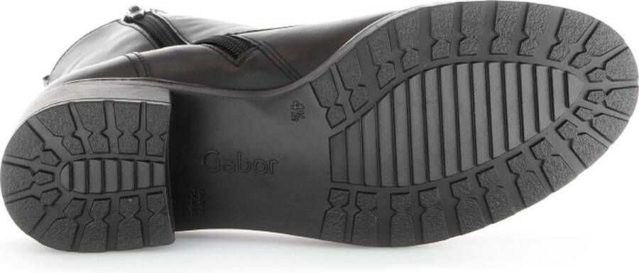 Gabor Veterlaarsjes Tunis blokhak veterschoenen comfort schoen met aantrekloop g-breedte