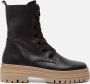 Gabor Zwarte Caramel Gesloten Booties Black Dames - Thumbnail 1