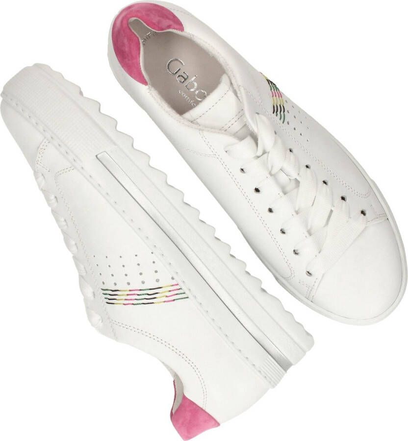 Gabor Stijlvolle veterschoenen voor dames White Dames