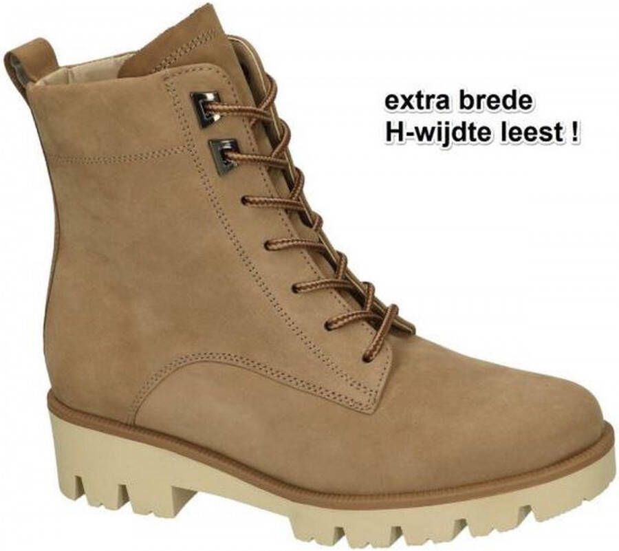 Gabor Veterschoenen Hoog Veterschoenen Hoog beige