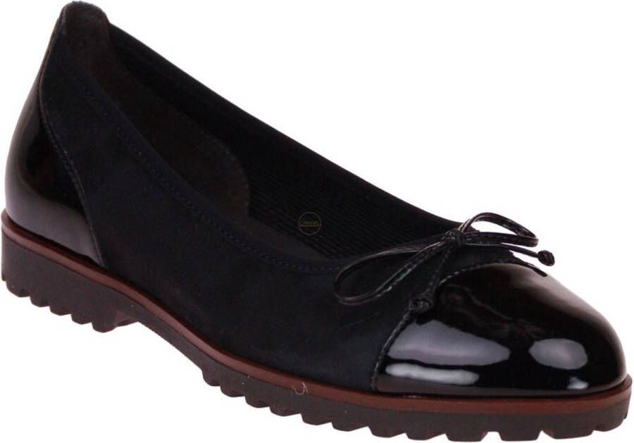 Gabor Ballerina's Flats chunky slipper met comfortabele elastische afwerking