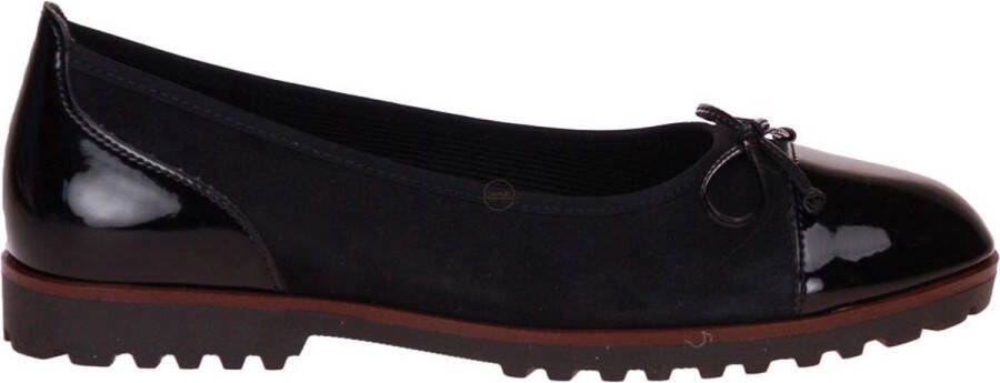 Gabor Ballerina's Flats chunky slipper met comfortabele elastische afwerking