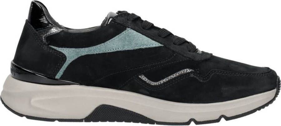 Gabor Dames Sneakers 36.896.87 Rolling Soft Zwart