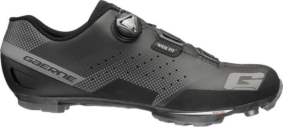 Gaerne Carbon G.hurricane Brede Mtb-schoenen Zwart Man