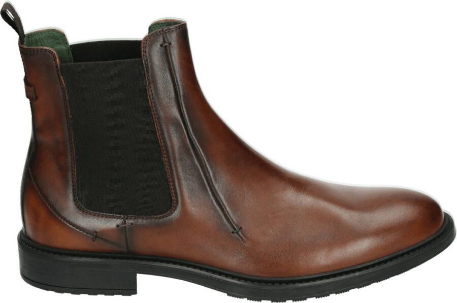 Galizio Torresi 322648 Business half-hoogNette herenschoenen Cognac