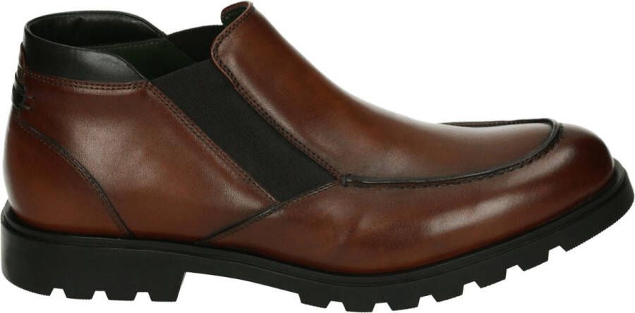 Galizio Torresi 322848 Business half-hoogNette herenschoenen Cognac