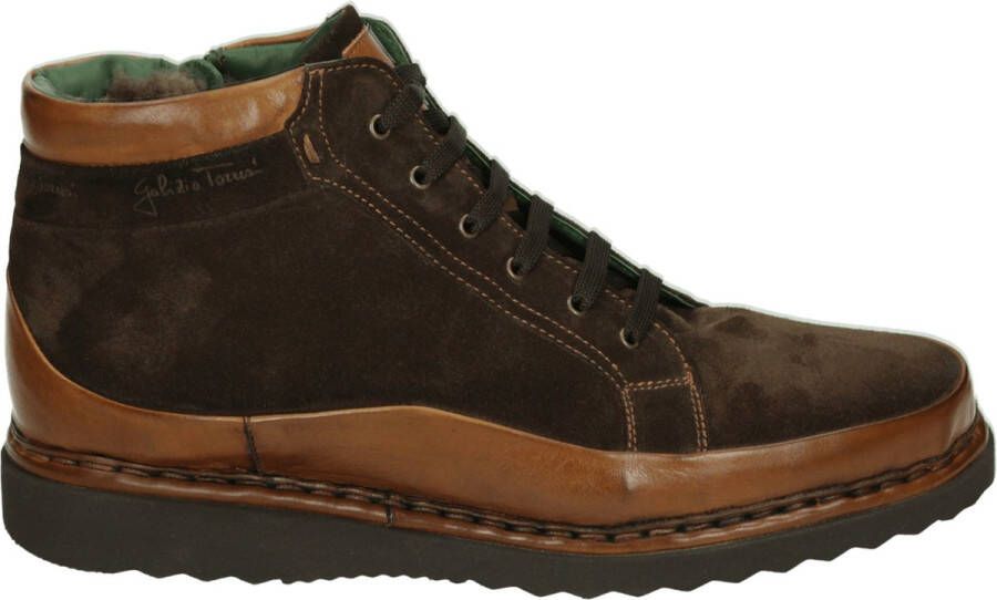 Galizio Torresi 3620448 Heren sneakersHeren veterschoenVrije tijd half-hoog Bruin