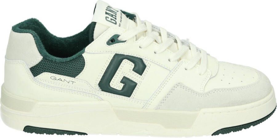 Gant BROOKPAL Volwassenen Lage sneakersHeren sneakersVrije tijdsschoenen Wit beige