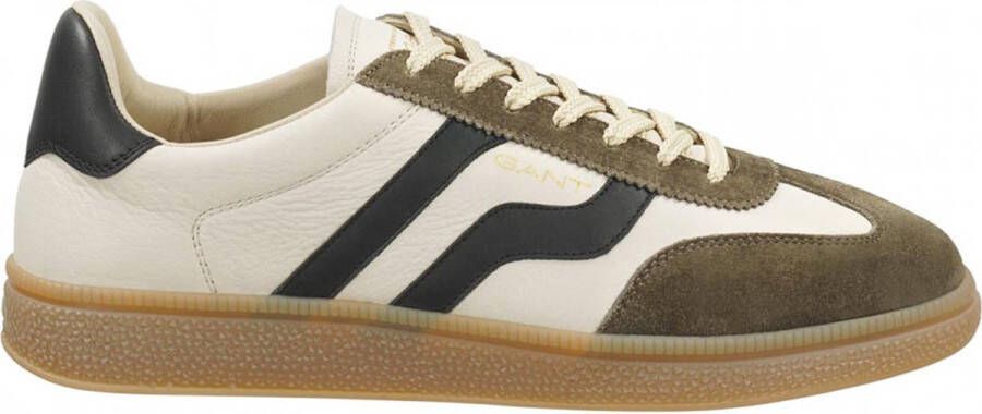 Gant Retro Leren Sneakers Beige Heren