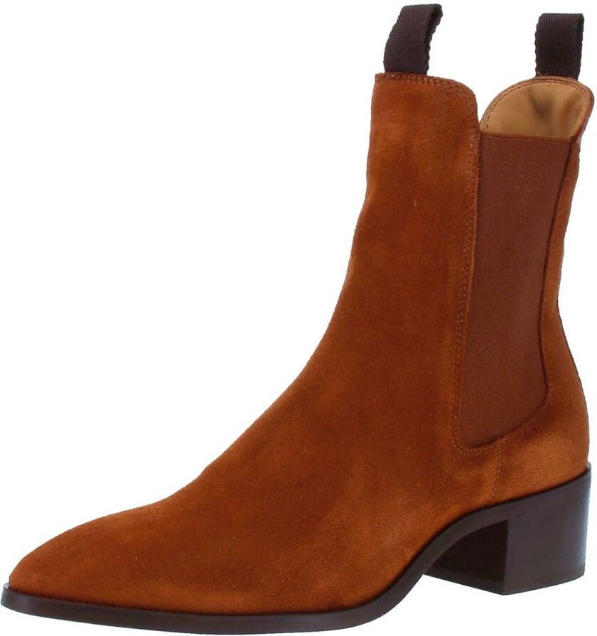 Gant Footwear 31553093 St Broomly Enkellaarsjes voor dames G45-Cognac